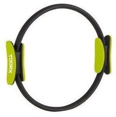 Toorx Кольцо для пилатеса AHF067 D38 black/lime green цена и информация | Эспандеры | kaup24.ee