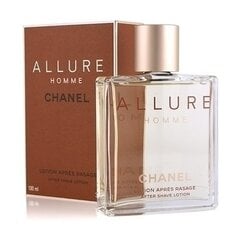 Chanel Allure Homme Aftershave meestele 100 ml цена и информация | Парфюмированная косметика для мужчин | kaup24.ee