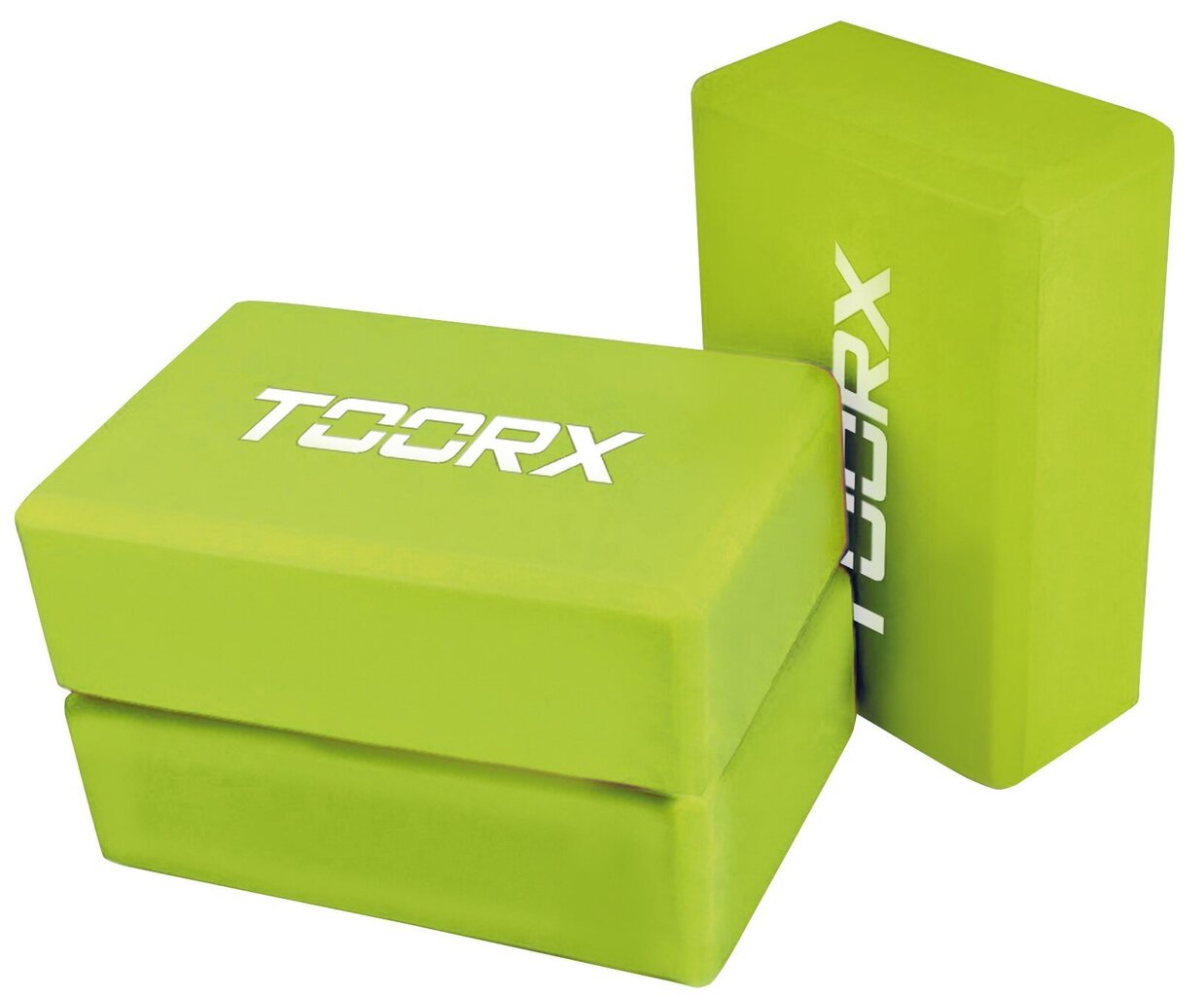 Joogaklots Toorx AHF025 22,5x15x7,5cm, roheline hind ja info | Joogatarvikud | kaup24.ee