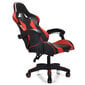 Arvutilaua ja tooli komplekt Tezaur, must/punane hind ja info | Arvutilauad, kirjutuslauad | kaup24.ee