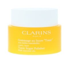 Kehakoorija suhkru ja eeterlike õlidega Clarins Tonic Sugar Polisher, 250 g цена и информация | Скрабы для тела | kaup24.ee