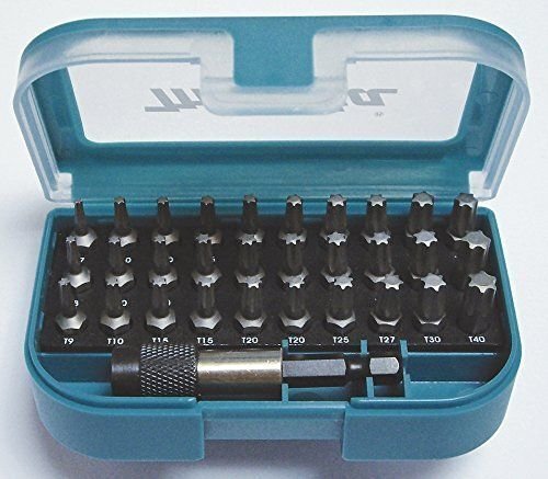 Kruvikeeraja otsikute komplekt 31 tk. Makita P-73352 TORX hind ja info | Käsitööriistad | kaup24.ee