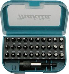 Kruvikeeraja otsikute komplekt 31 tk. Makita P-73352 TORX цена и информация | Механические инструменты | kaup24.ee