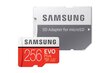 Samsung EVO PLUS 256GB MicroSD su adapteriu (MB-MC256HA/EU) цена и информация | Fotoaparaatide mälukaardid | kaup24.ee