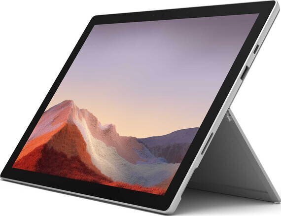 Microsoft Surface Pro 7 VDH-00003, 128GB, Wifi, Sidabrinė hind ja info | Tahvelarvutid | kaup24.ee
