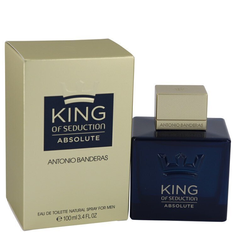 Antonio Banderas King of Seduction Absolute EDT meestele 100 ml цена и информация | Meeste parfüümid | kaup24.ee