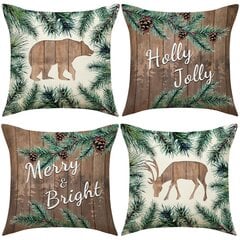 45 cm Padjakate Jõuluvana Lumemees Jõulupuu padjapüür Merry Decor Kodu 2024 Noel Decor hind ja info | Jõulukaunistused | kaup24.ee