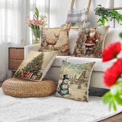 45 cm Padjakate Jõuluvana Lumemees Jõulupuu padjapüür Merry Decor Kodu 2024 Noel Decor hind ja info | Jõulukaunistused | kaup24.ee