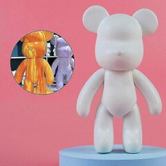 DIY Painting Teddy Bear Violent Bear Kit komplekt Vedelvärvimiseks Loov kodukaunistus цена и информация | Рождественские украшения | kaup24.ee