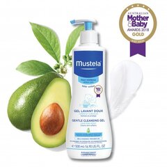 Juuste- ja kehapesuvahend beebidele Mustela, 500 ml цена и информация | Косметика для мам и детей | kaup24.ee