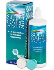 SoloCare Aqua 360 ml Menicon läätsevedelik hind ja info | Menicon Optika | kaup24.ee