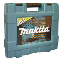 Puuriotsikute komplekt Makita D-31778, 104 tk цена и информация | Механические инструменты | kaup24.ee