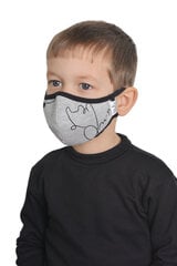 Korduvkasutatav mask (2 tükki) 1016/K ERGO PLUS eco friendly lastele hind ja info | Esmaabi | kaup24.ee