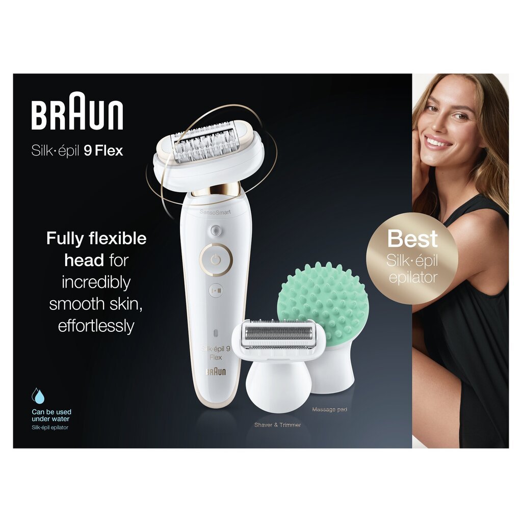 Braun Silk-epil 9 Flex 9020 hind ja info | Epilaatorid, raseerijad | kaup24.ee