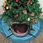 48-tolline Shark Eat Gift jõulupuu seelik ümmargune matt jõuludeks Merry Christmas Tree Hol цена и информация | Jõulukaunistused | kaup24.ee