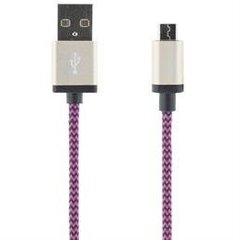 Streetz USB 2.0, 1m, Micro-118 hind ja info | Mobiiltelefonide kaablid | kaup24.ee