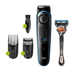 Braun BT3240+ GILLETTE FLEXBALL цена и информация | Машинки для стрижки волос | kaup24.ee