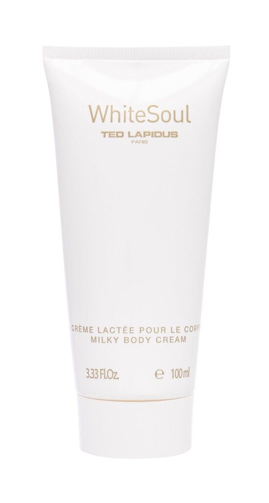 Lõhnastatud kehakreem Ted Lapidus White Soul 100 ml hind ja info | Lõhnastatud kosmeetika naistele | kaup24.ee