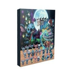 Advendikalender Stitch Advendikalender Box Disney Anime Figuurid Modell Nukud 24 Päeva Loendaja Kogumisobjektid Lapsed Jõulukingid Laste Mänguasjad hind ja info | Jõulukaunistused | kaup24.ee