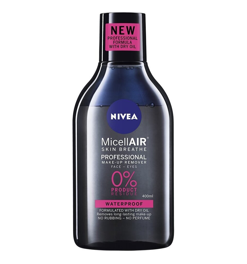 Mitsellaarvesi Nivea MicellAir Skin Breath 400 ml цена и информация | Näopuhastusvahendid | kaup24.ee