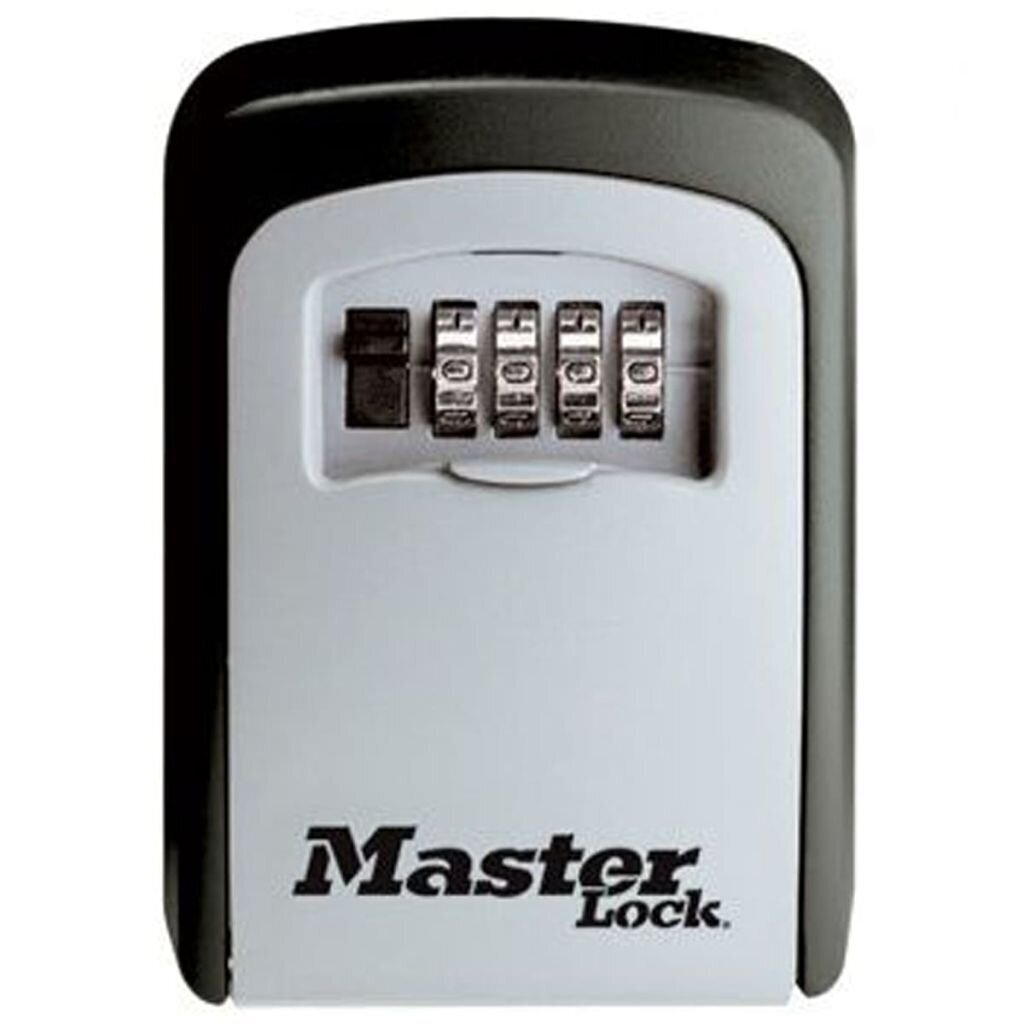 Seinale kinnitatav võtmekarp must/hall, Master Lock hind ja info | Seifid | kaup24.ee