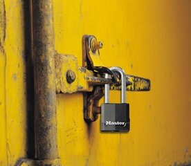 Замок навесной Excell с резиновым покрытием 51мм Masterlock M515EURDLH цена и информация | Замки | kaup24.ee