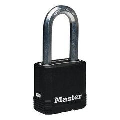 Замок навесной Excell с резиновым покрытием 51мм Masterlock M515EURDLH цена и информация | Дверные замки | kaup24.ee