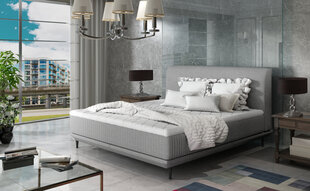 Кровать NORE Asteria 140x200 см, серая цена и информация | Кровати | kaup24.ee