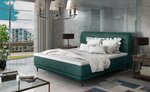 Кровать NORE Asteria 140x200 см, зеленая