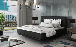 Кровать NORE Asteria 11 140x200 см, черная цена и информация | Кровати | kaup24.ee