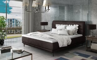 Кровать NORE Asteria 160x200 см, темно-коричневая цена и информация | Кровати | kaup24.ee