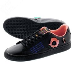 Повседневная обувь Puma Basket Sue Tsai Black/Pink цена и информация | Спортивная обувь, кроссовки для женщин | kaup24.ee