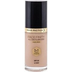 Jumestuskreem Max Factor Facefinity 3-In-1 Foundation - Ivory SPF20, 30 ml hind ja info | Jumestuskreemid, puudrid | kaup24.ee