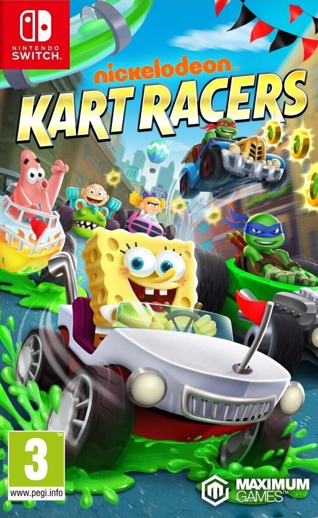 Nickolodeon Kart Racers, Nintendo Switch цена и информация | Arvutimängud, konsoolimängud | kaup24.ee