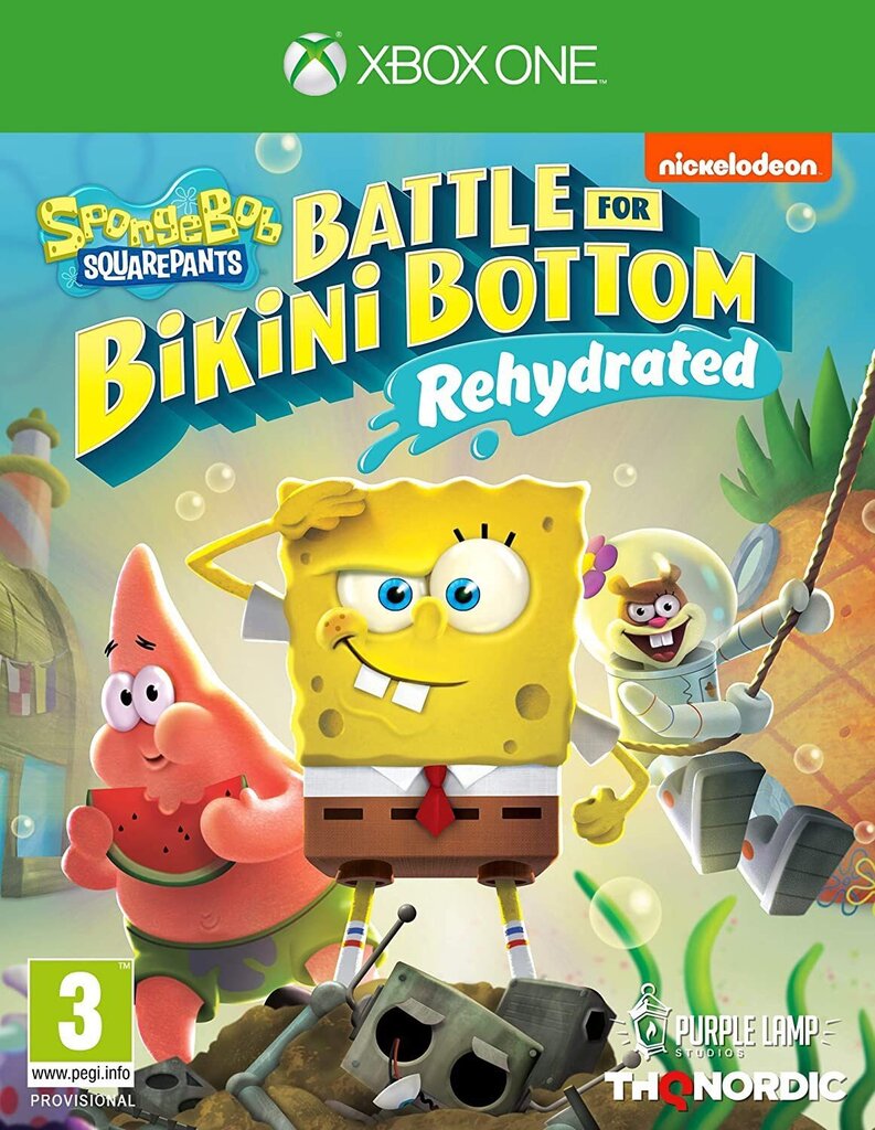 Spongebob SquarePants: Battle for Bikini Bottom - Rehydrated, Xbox One цена и информация | Arvutimängud, konsoolimängud | kaup24.ee