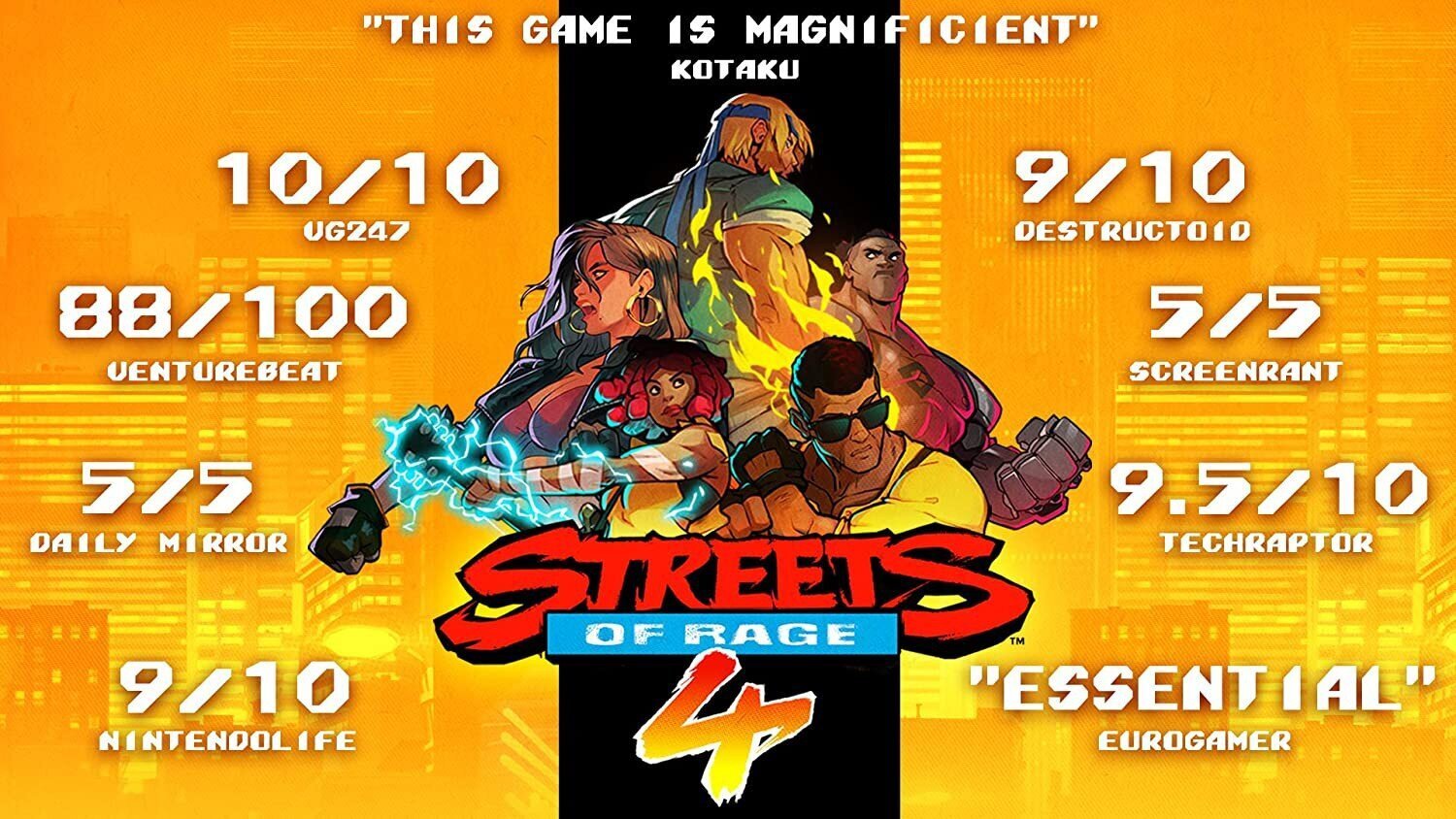 Streets of Rage 4, Nintendo Switch hind ja info | Arvutimängud, konsoolimängud | kaup24.ee