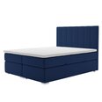 Кровать Selsey Alenna 160x200 см, синяя