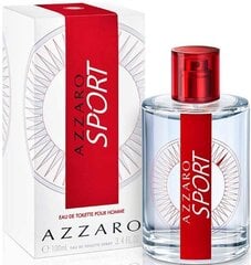 Tualettvesi Azzaro Sport EDT meestele 100ml hind ja info | Meeste parfüümid | kaup24.ee