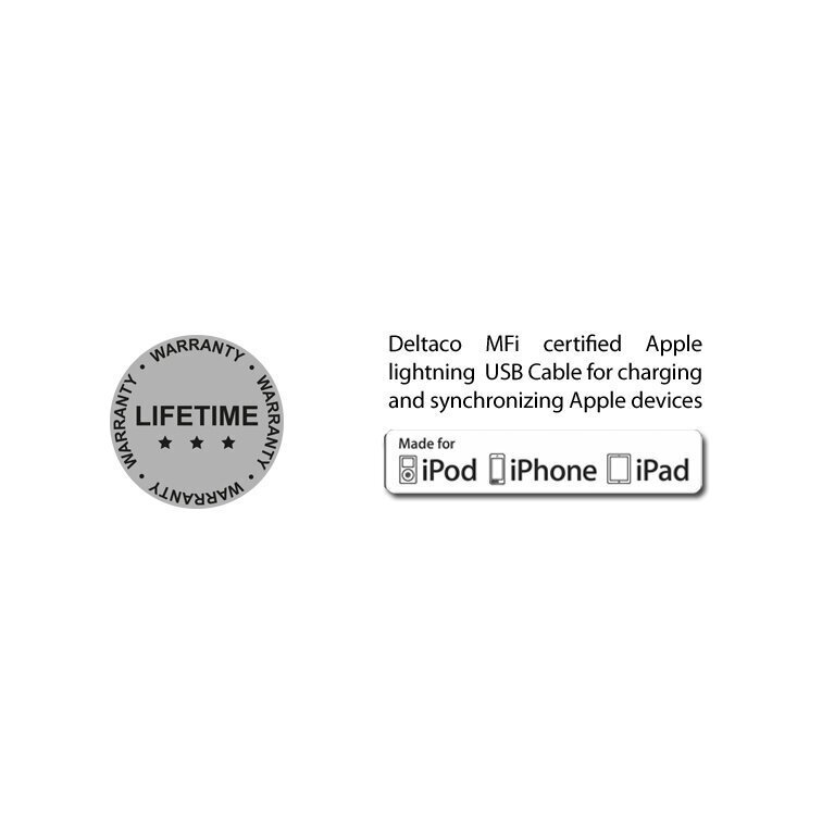 Streetz USB-microUSB+Lightning, 1.0m, oranž / IPLH-241 цена и информация | Mobiiltelefonide kaablid | kaup24.ee