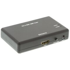 Adapter Deltaco VGA-HDMI2, VGA-HDMI цена и информация | Адаптеры и USB-hub | kaup24.ee