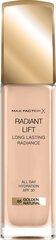 Jumestuskreem Max Factor Radiant Lift SPF 30, 30 ml, 55 Golden Natural цена и информация | Пудры, базы под макияж | kaup24.ee