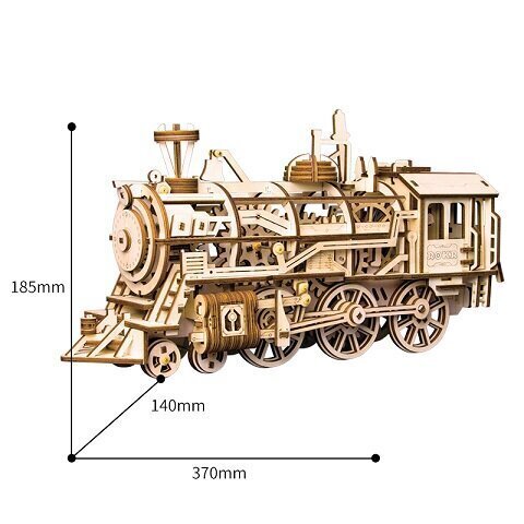 Robotime Locomotive 3D pusle hind ja info | Klotsid ja konstruktorid | kaup24.ee