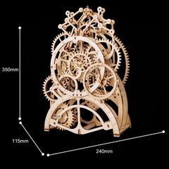 Robotime Pendulum Clock 3D pusle hind ja info | Klotsid ja konstruktorid | kaup24.ee