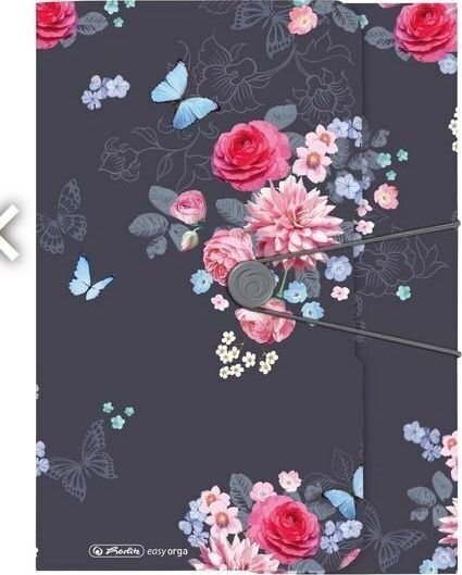 Dokumendihoidja Herlitz PP A4 Ladylike Flowers hind ja info | Kirjatarbed | kaup24.ee