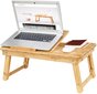 Sülearvuti laud Songmics 54,5x29 cm, pruun цена и информация | Arvutilauad, kirjutuslauad | kaup24.ee