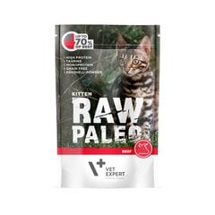 Raw Paleo консервы для кошек с говядиной и лососевым маслом, беззерновые 100 г цена и информация | Кошачьи консервы | kaup24.ee