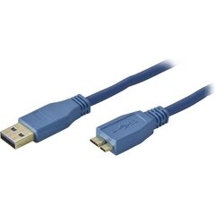 Deltaco USB3-030-K hind ja info | Mobiiltelefonide kaablid | kaup24.ee