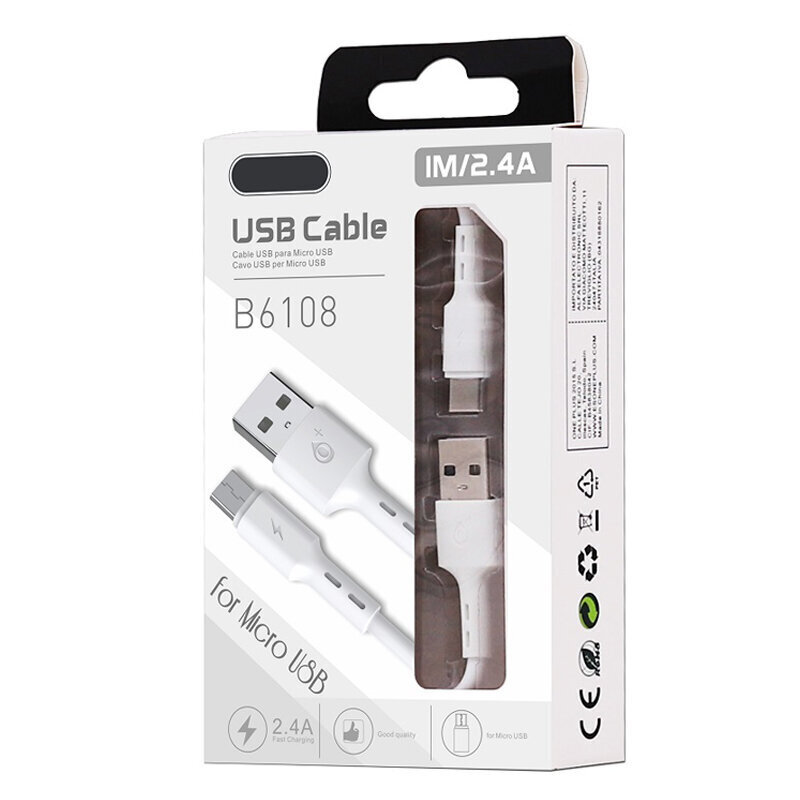 OnePlus USB-micro USB 1m 2.4A hind ja info | Mobiiltelefonide kaablid | kaup24.ee