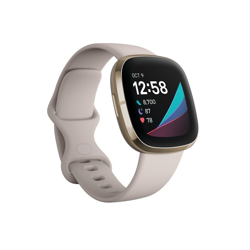 Fitbit Sense Lunar White/Soft Gold hind ja info | Nutikellad (smartwatch) | kaup24.ee