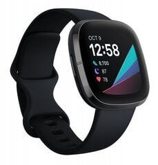 Fitbit Sense Carbon/Graphite hind ja info | Fitbit Sport, puhkus, matkamine | kaup24.ee